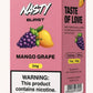 Nasty Burst 3mg 60ml Freebase E-Liquid