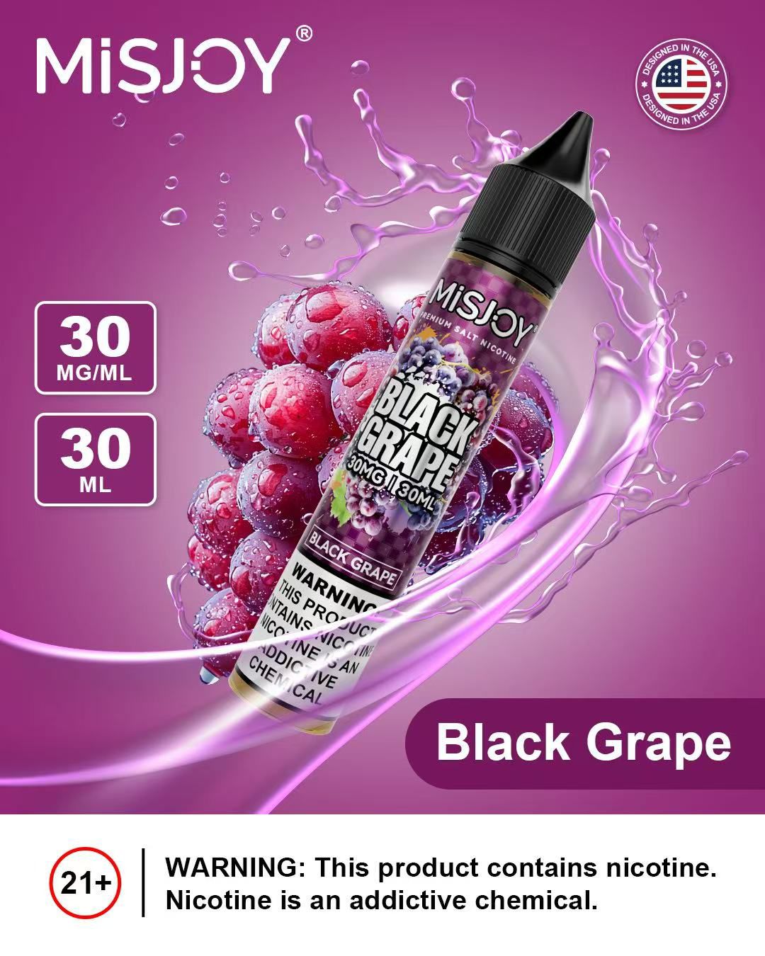 MISJOY Salt Nic 30ml E-Liquid