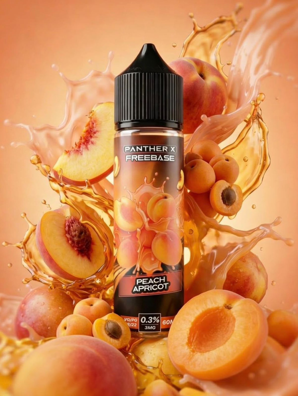 Dr Vapes Panther X Freebase 60ml 3mg Nicotine Vape Juice