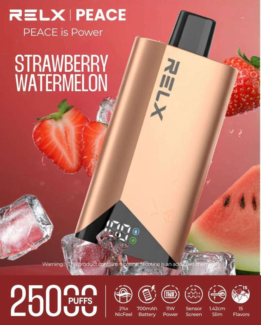 Relx Peace 25000 Puffs Disposable Vape