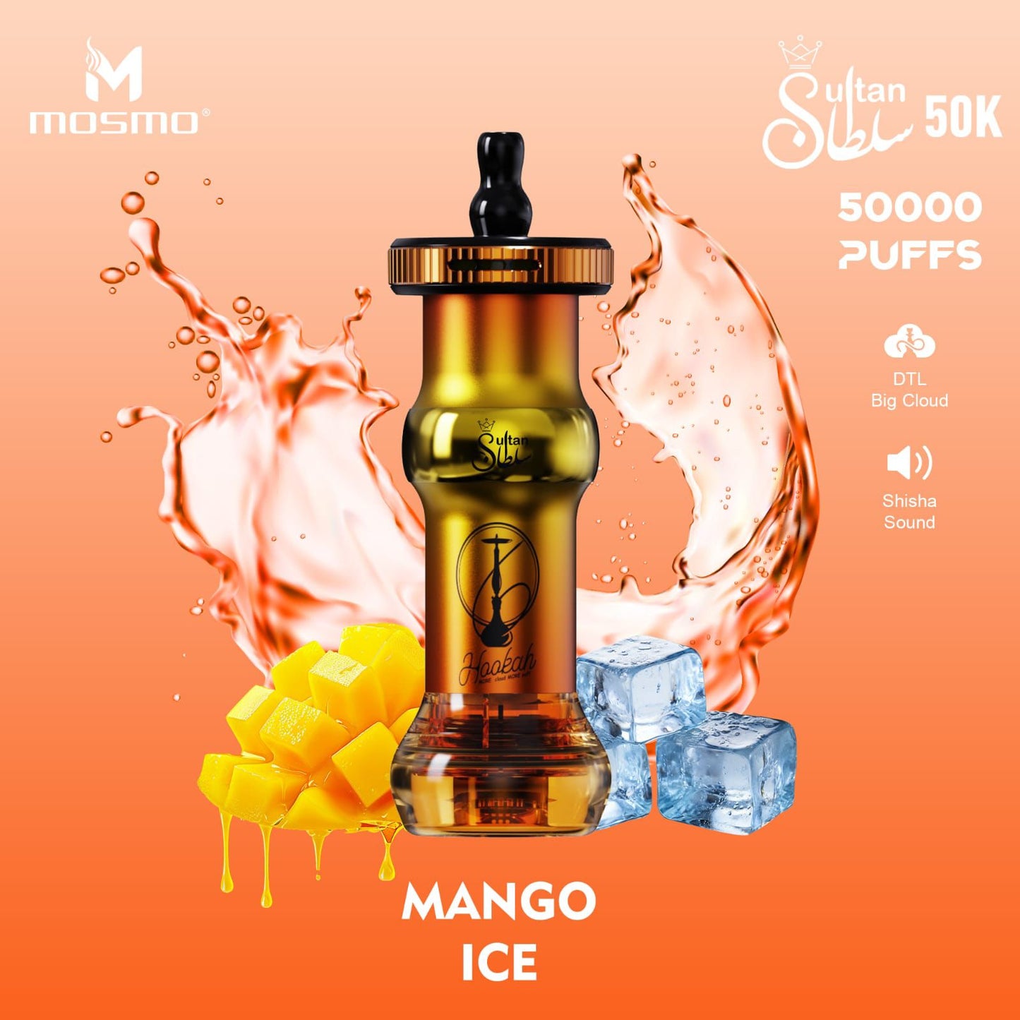 Mosmo Sultan 50K Puffs Disposable Vape