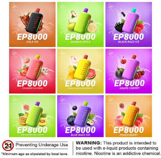 ELF Bar EP8000 Disposable Vape