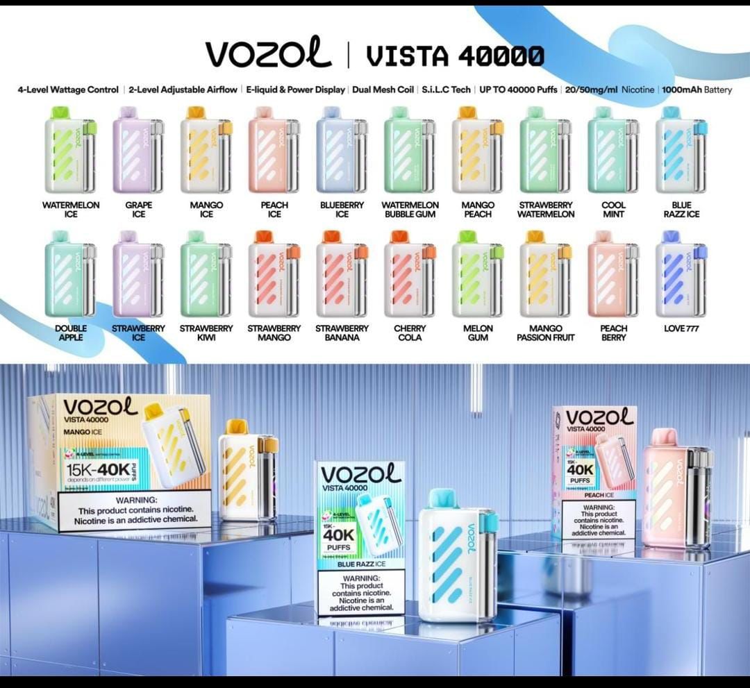 Vozol Vista 40000 Puffs Disposable Vape