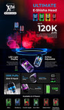 Xtra Shisha Blow 120K Puffs Disposable E-Shisha Head