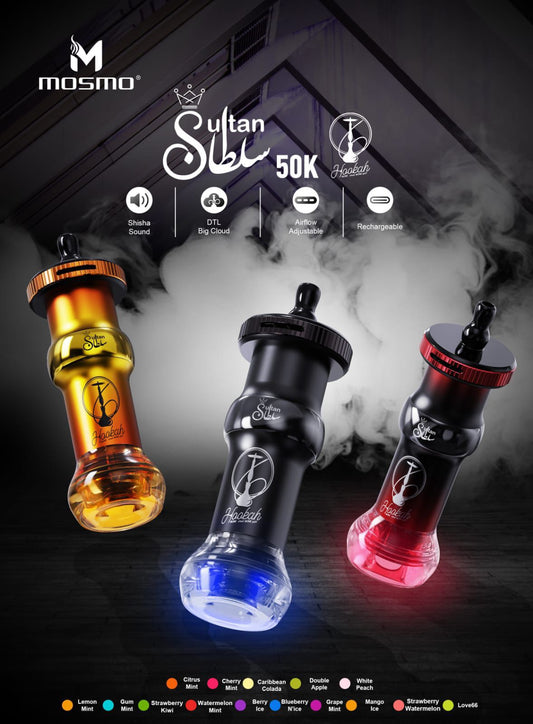 Mosmo Sultan 50K Puffs Disposable Vape