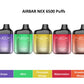 Air Bar Nex 6500 Puffs Disposable Vape