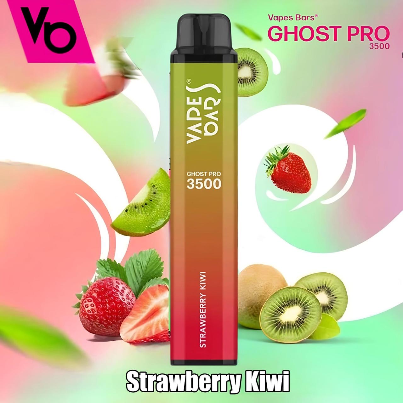 VAPES BAR - GHOST PRO 3500 PUFFS DISPOSABLE VAPE IN UAE
