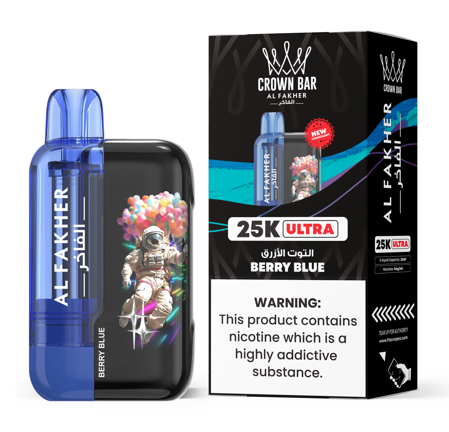 Al Fakher Crown Bar Ultra 25000 Disposable Vape