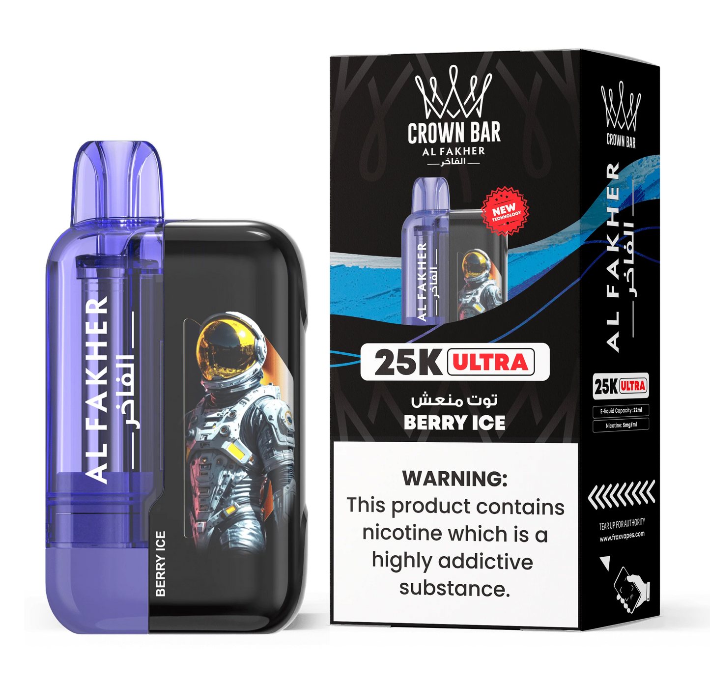 Al Fakher Crown Bar Ultra 25000 Disposable Vape