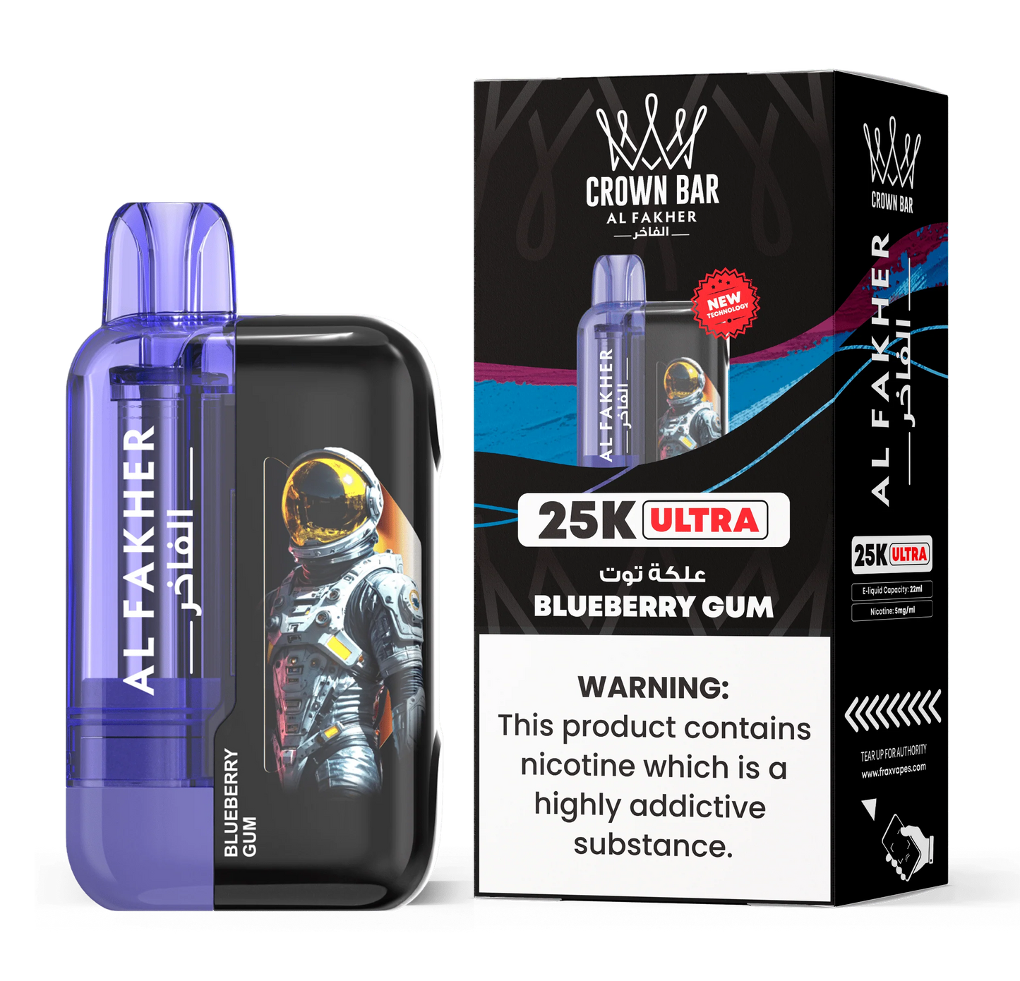 Al Fakher Crown Bar Ultra 25000 Disposable Vape