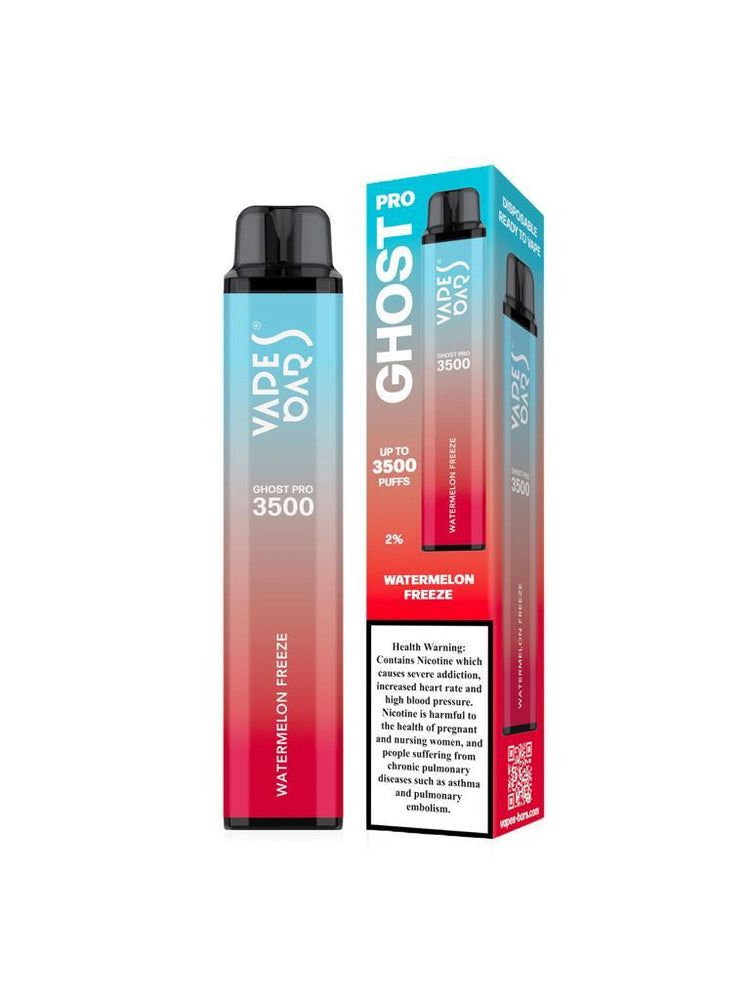 VAPES BAR - GHOST PRO 3500 PUFFS DISPOSABLE VAPE IN UAE