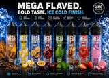Mega 3mg 60ml Freebase E-Juice in Dubai.