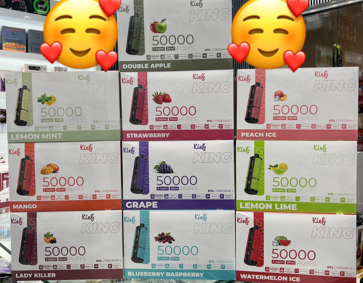 Kief King 50,000 Puffs Disposable Vape
