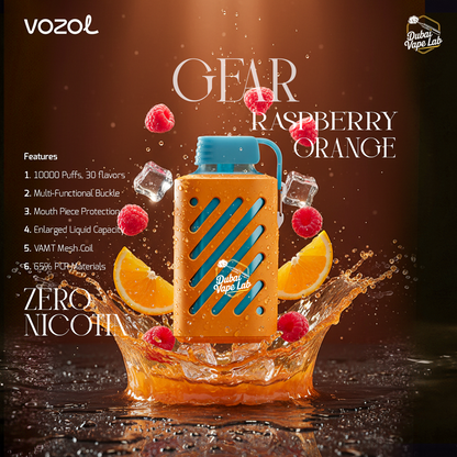 VOZOL Gear 10,000 Puffs Zero Nicotine Disposable Vape in Dubai