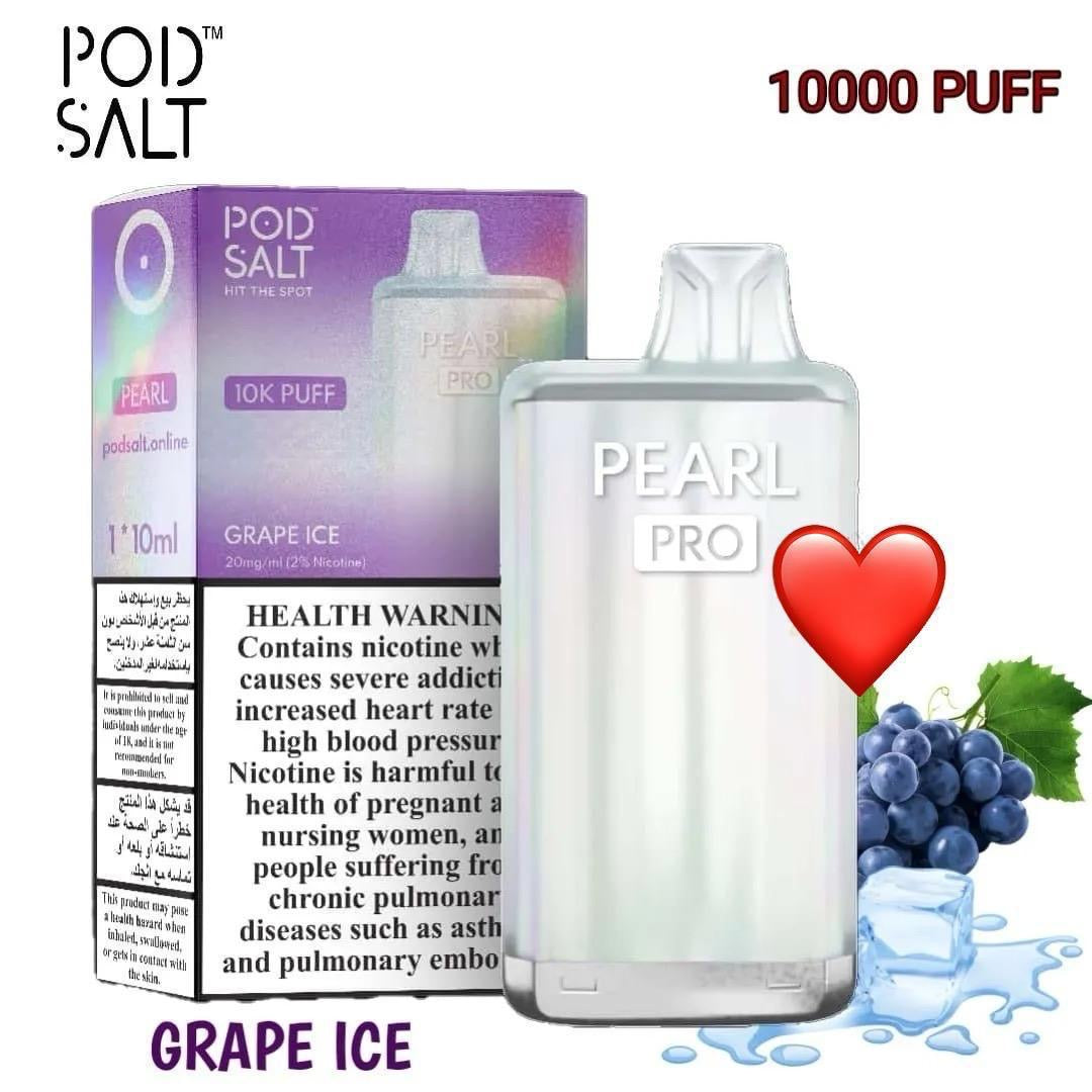 POD SALT PEARL PRO 10000 PUFFS DISPOSABLE VAPE in UAE