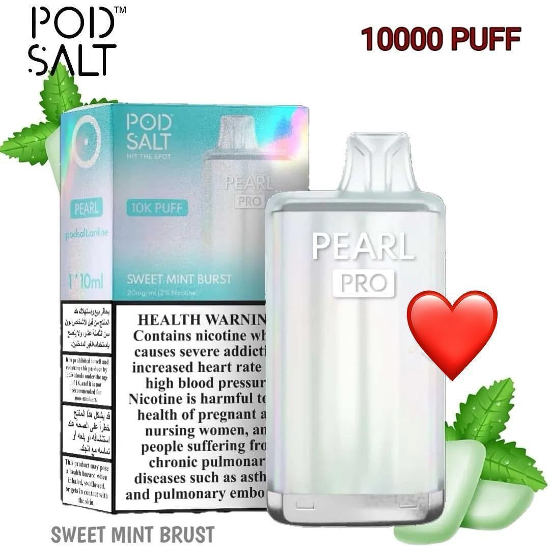 POD SALT PEARL PRO 10000 PUFFS DISPOSABLE VAPE in UAE