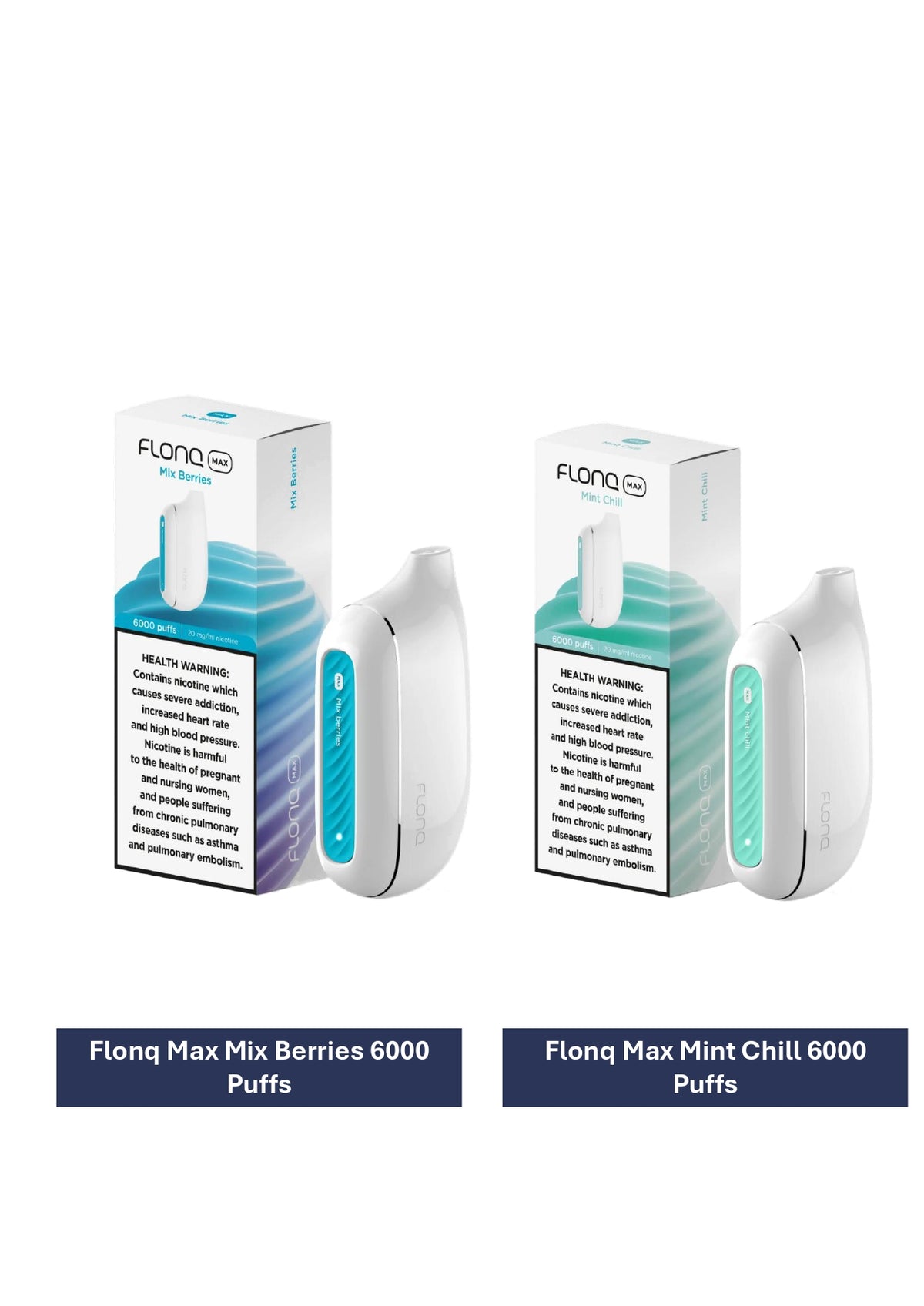 Flonq Max 6000 Puffs Disposable Vape