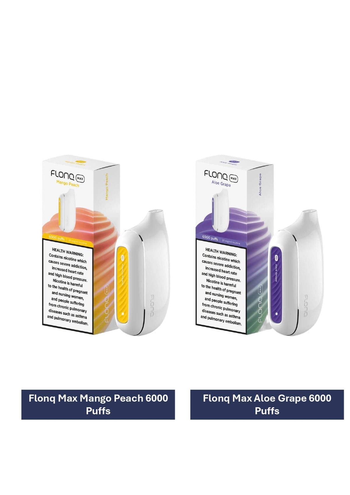 Flonq Max 6000 Puffs Disposable Vape