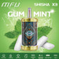 MFU SHISHA X3 Hookah 150,000 Puffs Disposable Vape