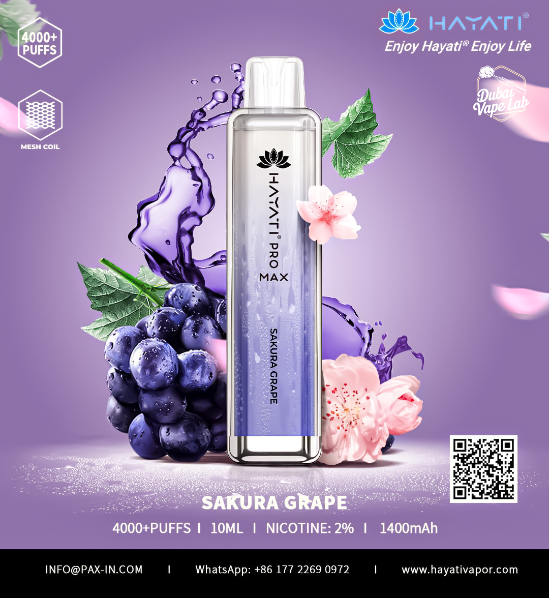 Hayati Crystal Pro Max 4000 Puffs Disposable Vape