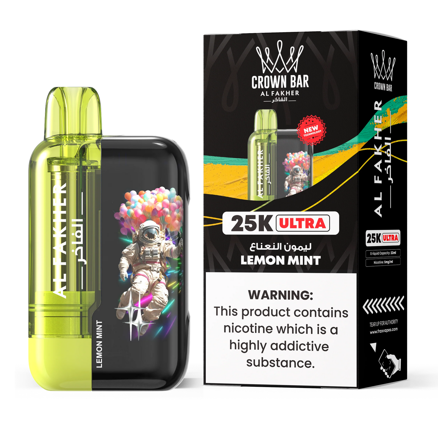 Al Fakher Crown Bar Ultra 25000 Disposable Vape