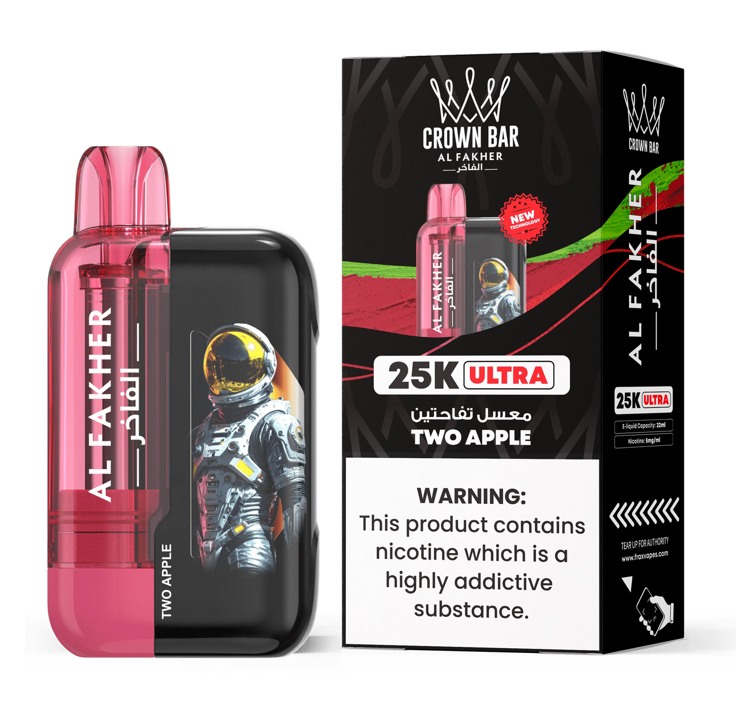 Al Fakher Crown Bar Ultra 25000 Disposable Vape
