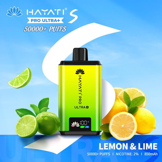 Hayati Pro Ultra Plus 50,000 Puffs Disposable Vape