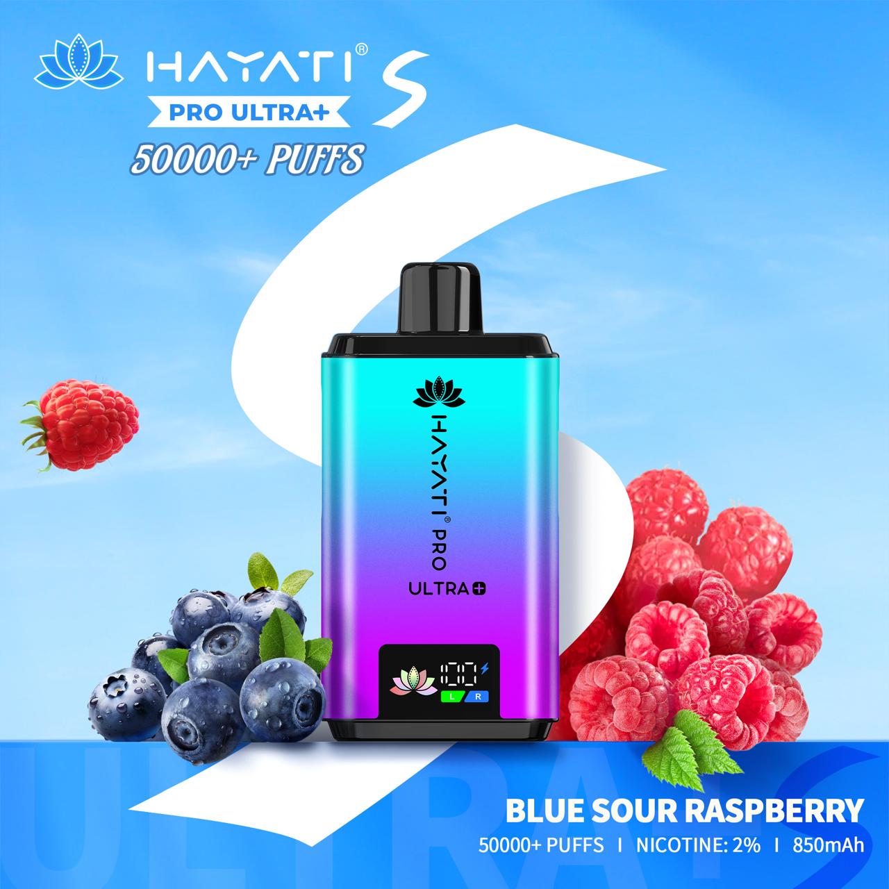 Hayati Pro Ultra Plus 50,000 Puffs Disposable Vape
