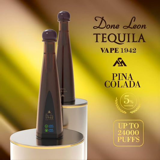 Don Leon Tequila Vape 1838 - 24,000 Puffs Mesh Coil Vape