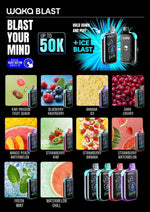 Waka Blast 50000 Puffs Disposable Vape in Dubai