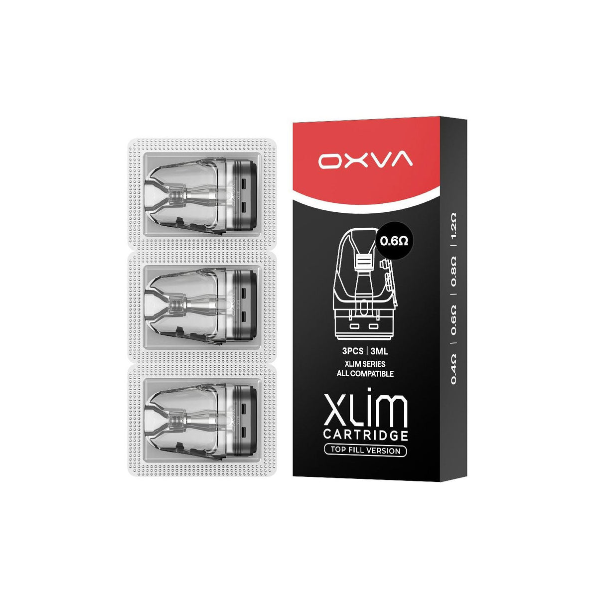 OXVA Xlim Top Fill Pod Cartridges
