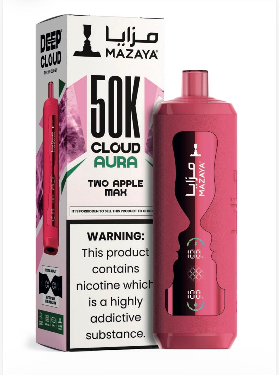 Mazaya Cloud Aura 50K Puffs Disposable Vape