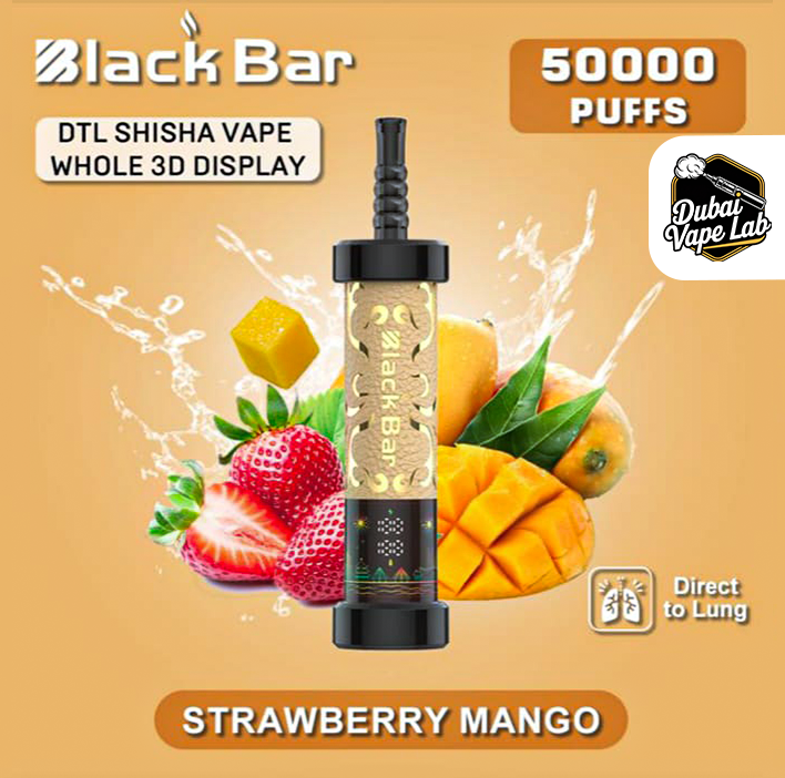 BLACK BAR 50000 Puffs DTL Disposable Vape in Dubai