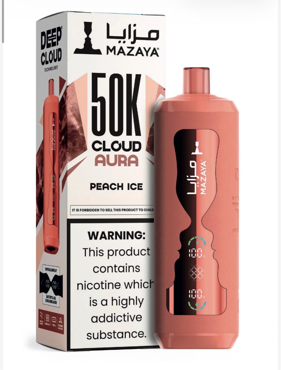 Mazaya Cloud Aura 50K Puffs Disposable Vape