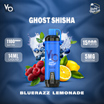 VAPES BARS Ghost Shisha 15000 Puffs Disposable Vape in Dubai