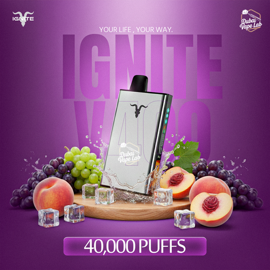 IGNITE V400 Ice (40,000 Puffs) Disposable Vape
