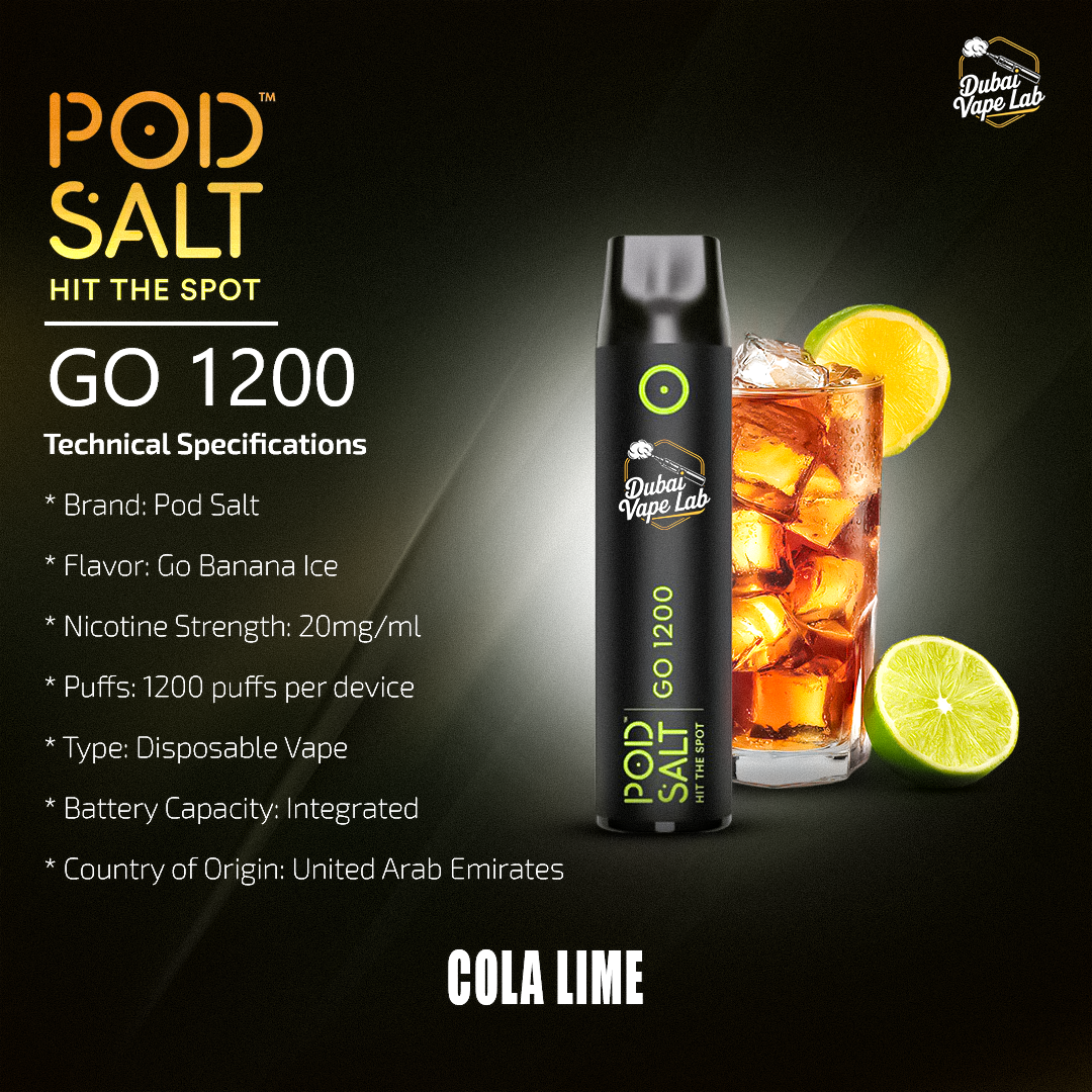 Pod Salt Go 1200 Puffs Disposable Vape