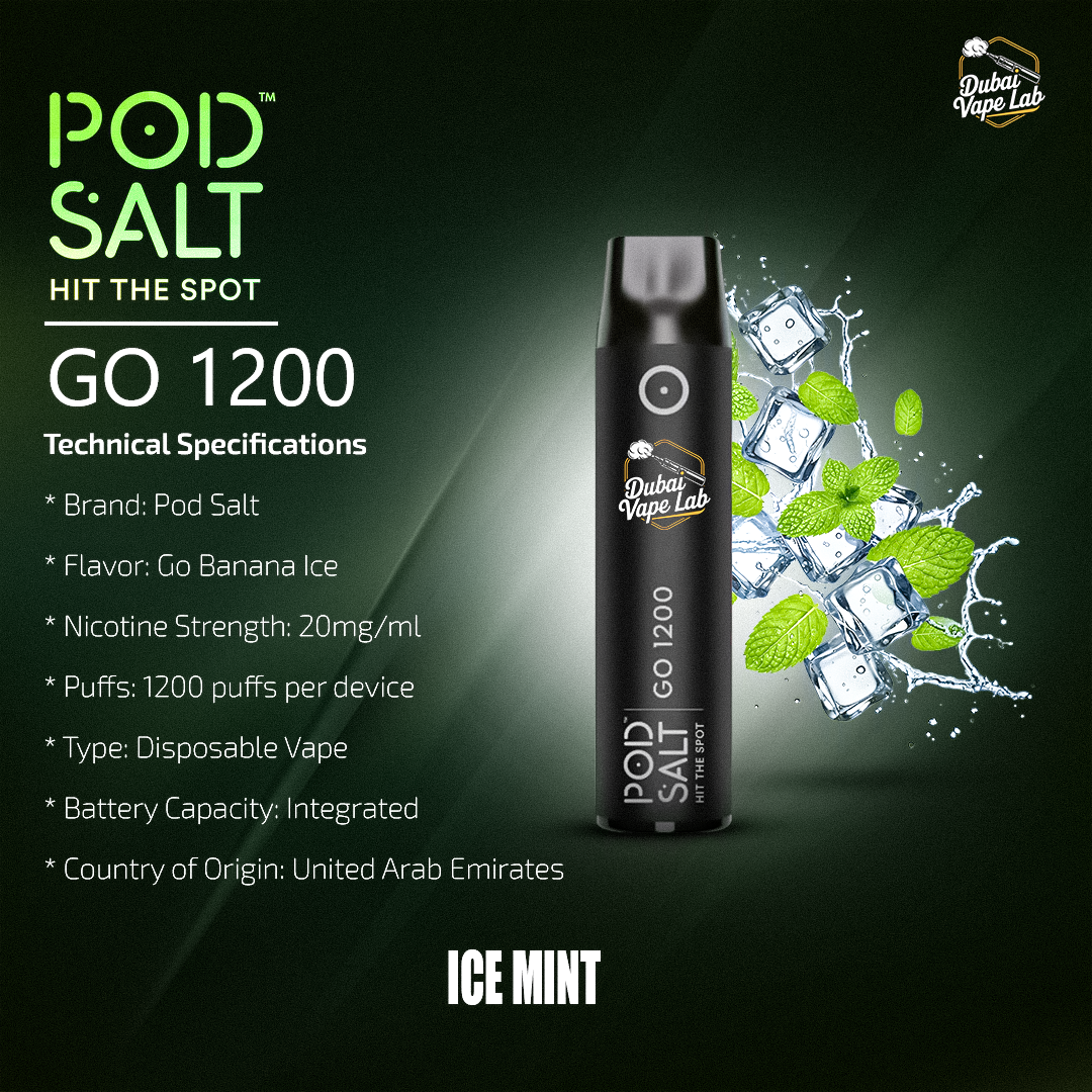 Pod Salt Go 1200 Puffs Disposable Vape