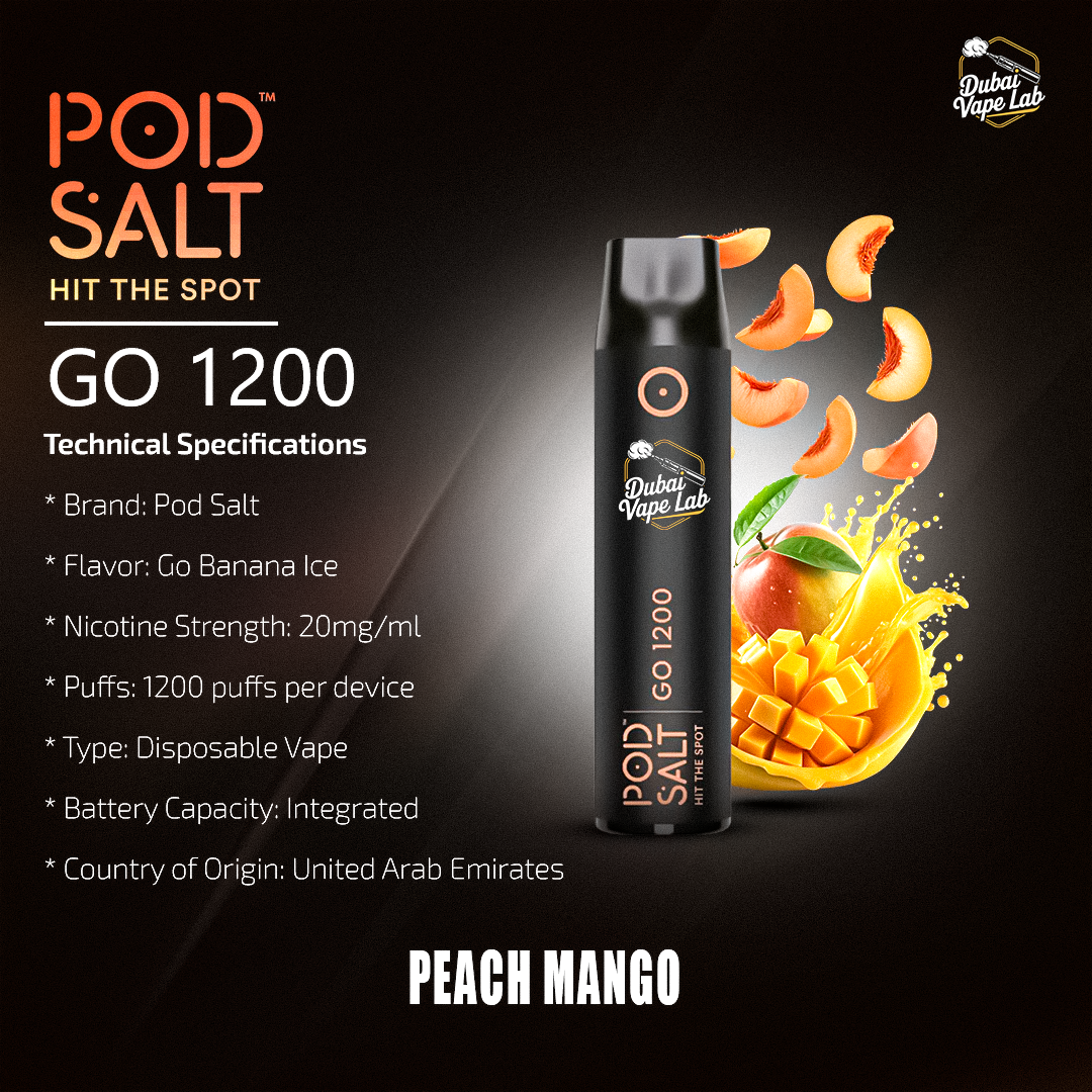 Pod Salt Go 1200 Puffs Disposable Vape