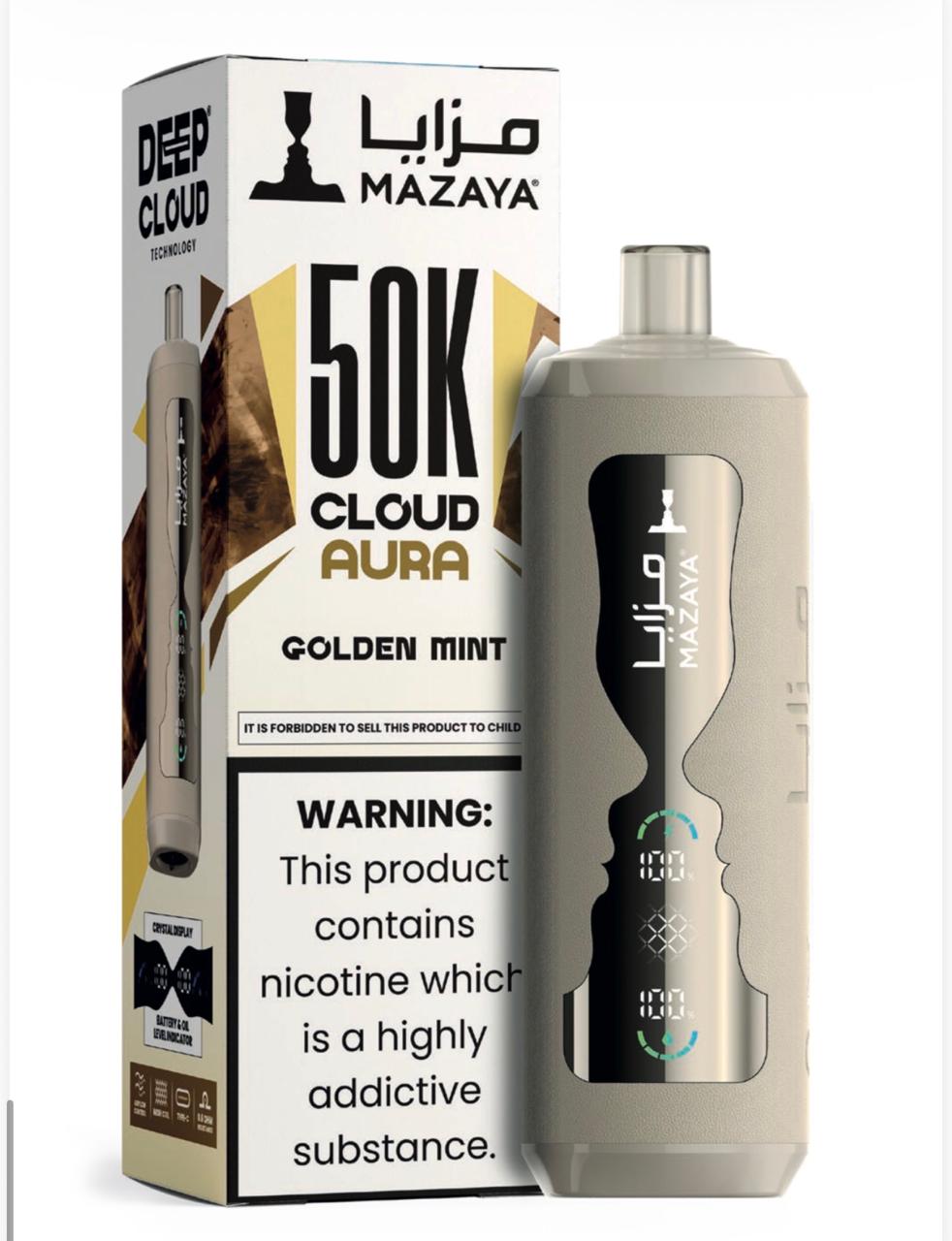 Mazaya Cloud Aura 50K Puffs Disposable Vape
