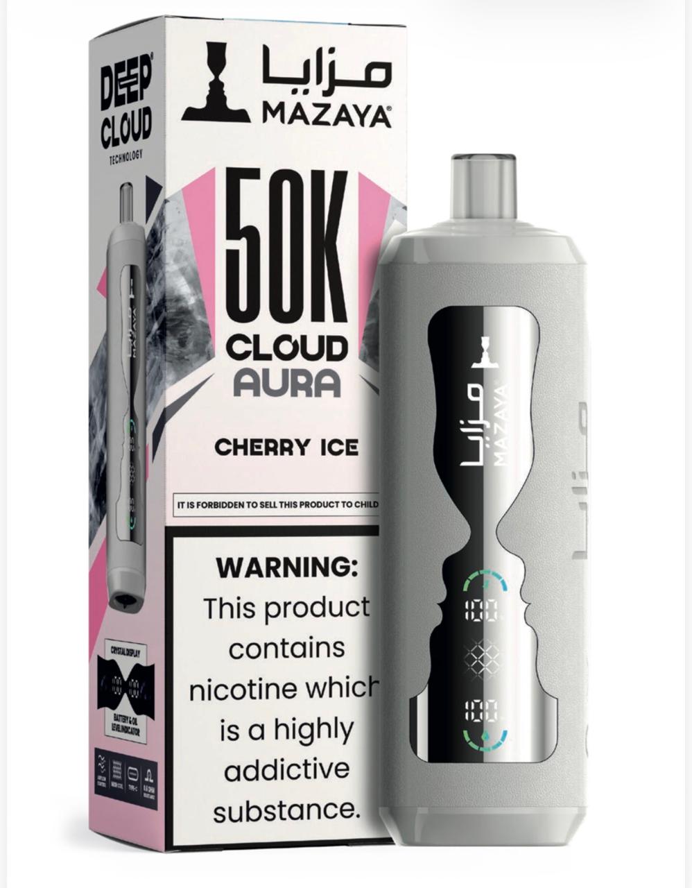 Mazaya Cloud Aura 50K Puffs Disposable Vape