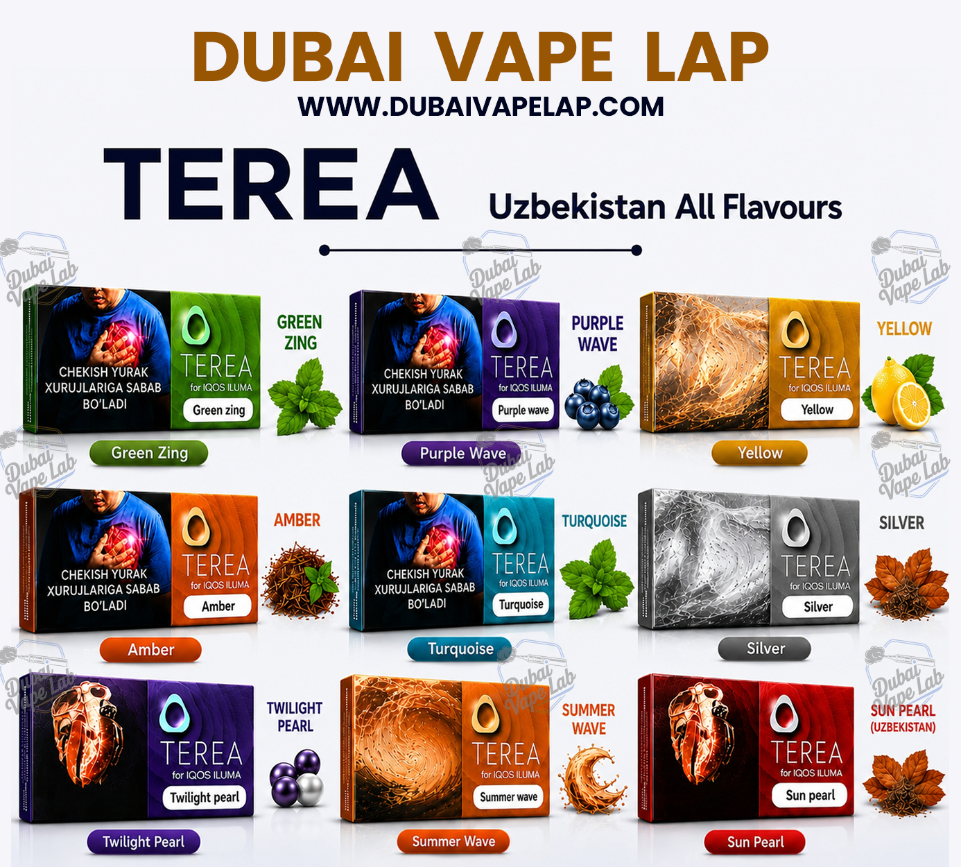 Iqos Terea Uzbekistan Sticks in Dubai