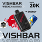 Vishbar Weekly Rechargeble 20000 Puffs Vape In Dubai
